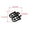KLX250 Footpegs Motocross Foot Pegs Pedals For Kawasaki 300R 300SM 250S 650R KLR650 Motorcycle FootRest 2006-2020 Accessories