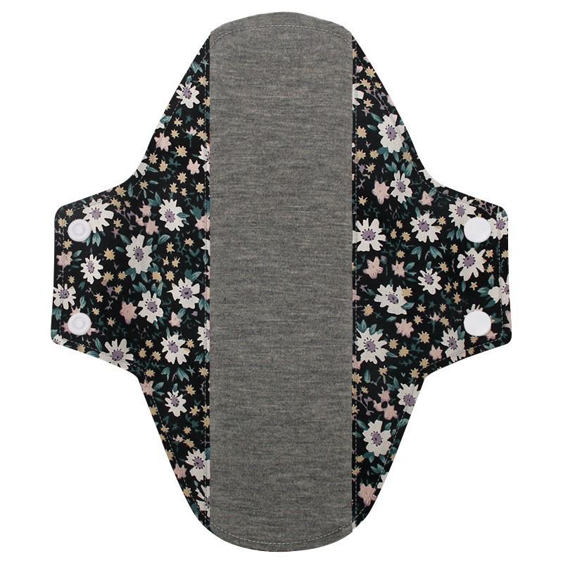 New 23cm Washable Graphene Cotton Antibacterial Reusable Menstrual Pads