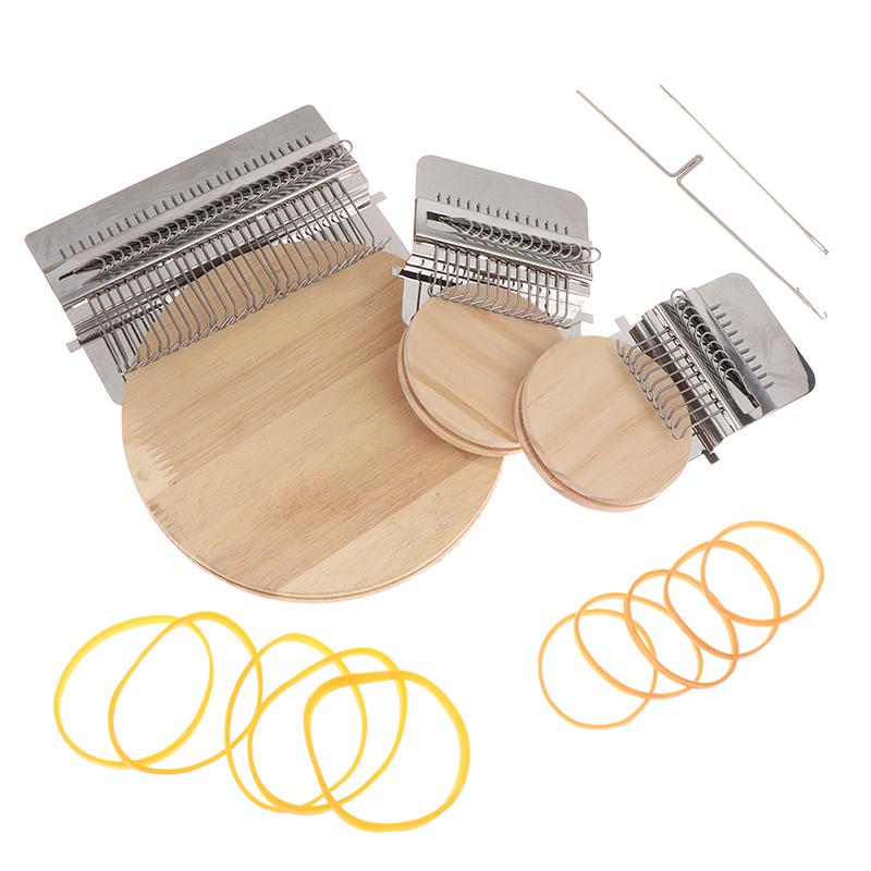 Mini Darning Loom Machine DIY Apparel Sewing Small Loom Small Mender Loom for Darning Machine with Instructions Accessories