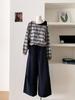 2025 Summer Women's Striped Off-Shoulder Long-Sleeve T-Shirt - Versatile, Simple, Slimming Top for Commute