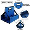 Cup Holder Reusable Drink Carrier Foldable Cup Caddy for Cold Hot Drinks Coffee Wine Cocktail Beverages Shakes Delivery Take-out