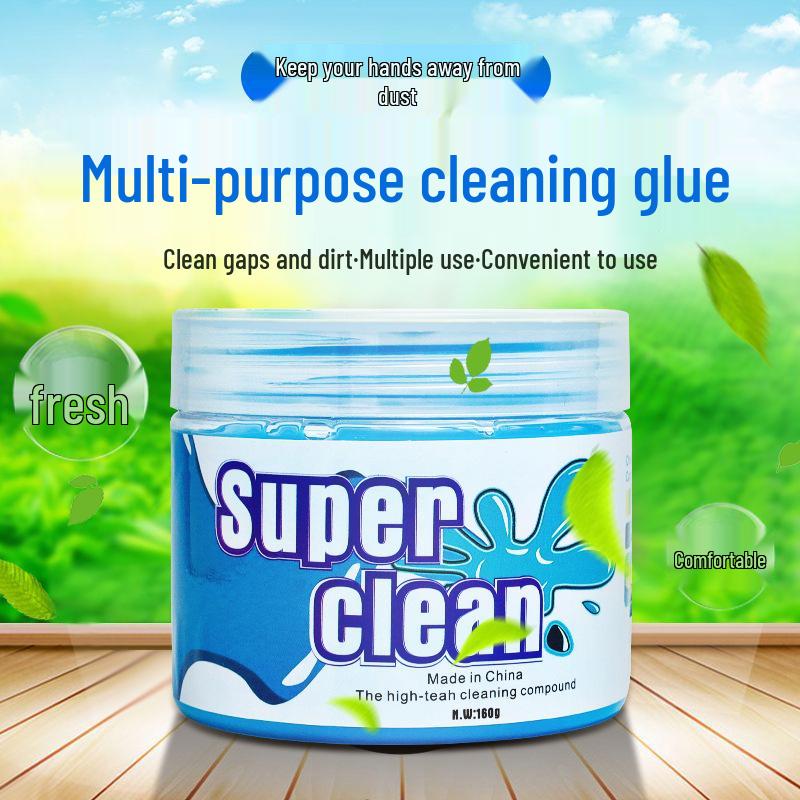 

Многофункциональный неразжижающийся гель для очистки от пыли - Нелипкий, мягкий гель для удаления пыли с автомобиля и клавиатуры. 70g Bag - Random Color