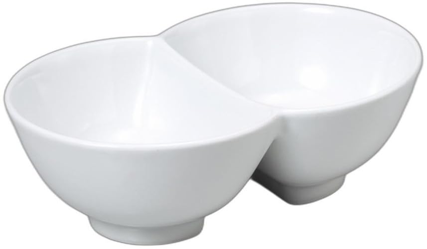 

White Couple Bowl x x 8cm Chinese Rice Bowl Setomonohonpo [26 15.5 600cc] белый