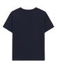 Aejeuyua Au Hotfix Loose Crop T-Shirt Navy