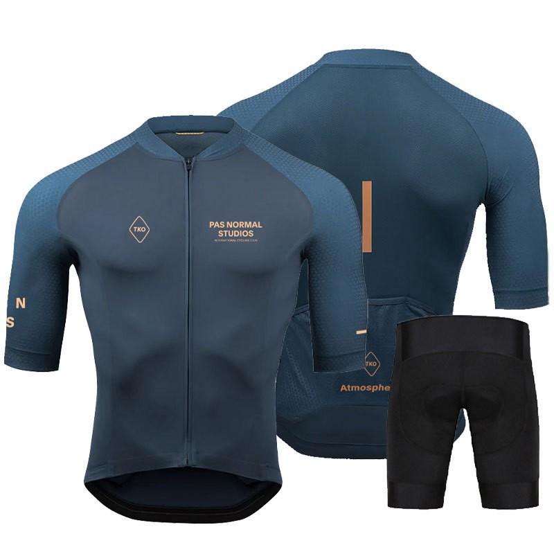 Completo da Ciclismo PNS Edizione Squadra Uomo Maglia da Bicicletta Manica Corta Strada con Imbottitura 20D