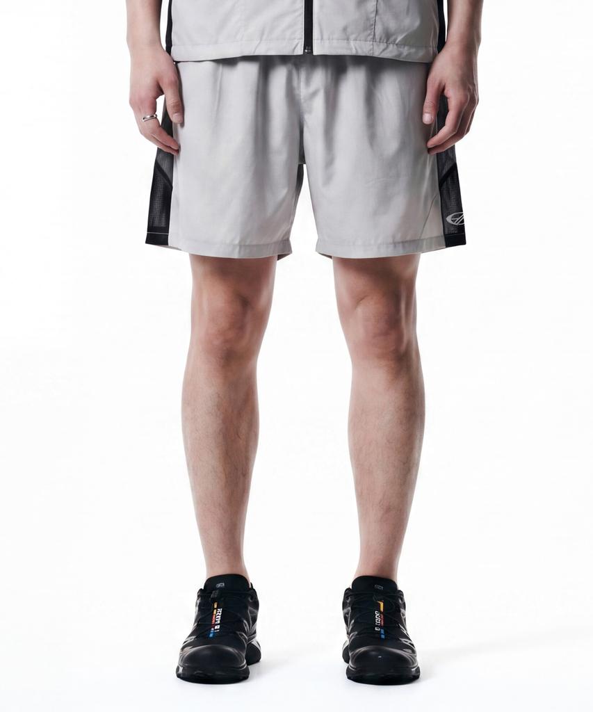 Hyeonpiteu Unity Shell Shorts-[Gray]