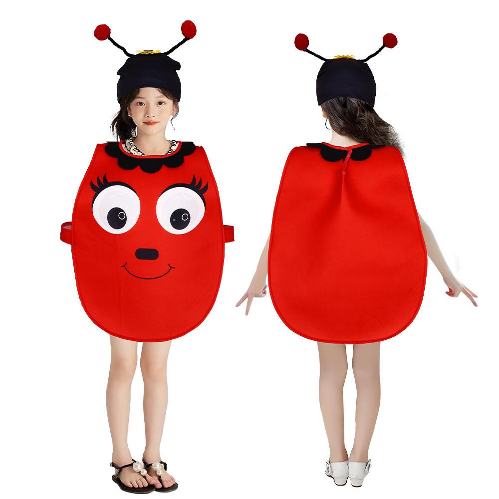 Bees Cats Tomatoes Pumpkins Kid Halloween Costume Polyester Unisex Party Cosplay