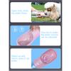 400ml Dog Water Bottle Food Grade Lkproof Water Saving Portable Dog Water Bowl Dispenser with Lanyard for Outdoor