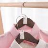 10Pcs Clothes Hanger Connection Hook Home Clothes Hanger Link Buckle Thickened Plastic Stackable Clothes Hanger Link Hook