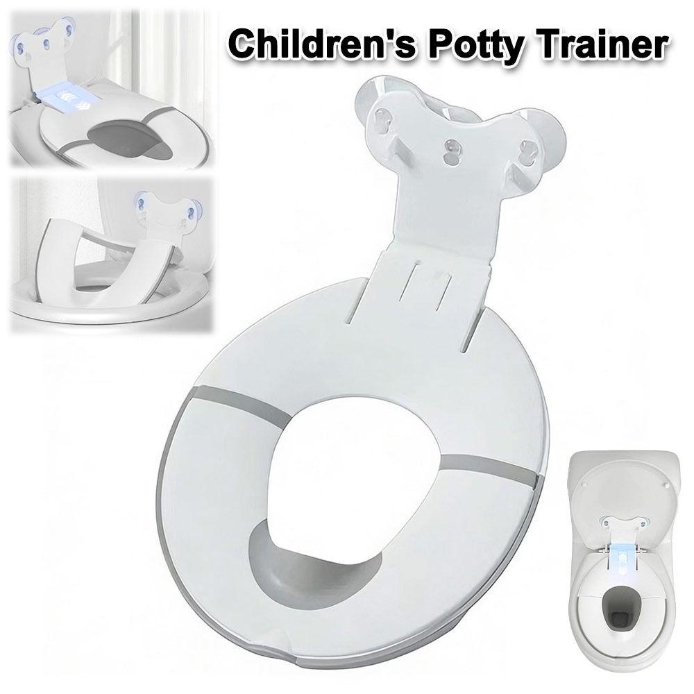 Foldable Children’s Toilet Seat Portable Multifunctional Splash-proof Toilet Seats With Suction Cup Toilet Accessories