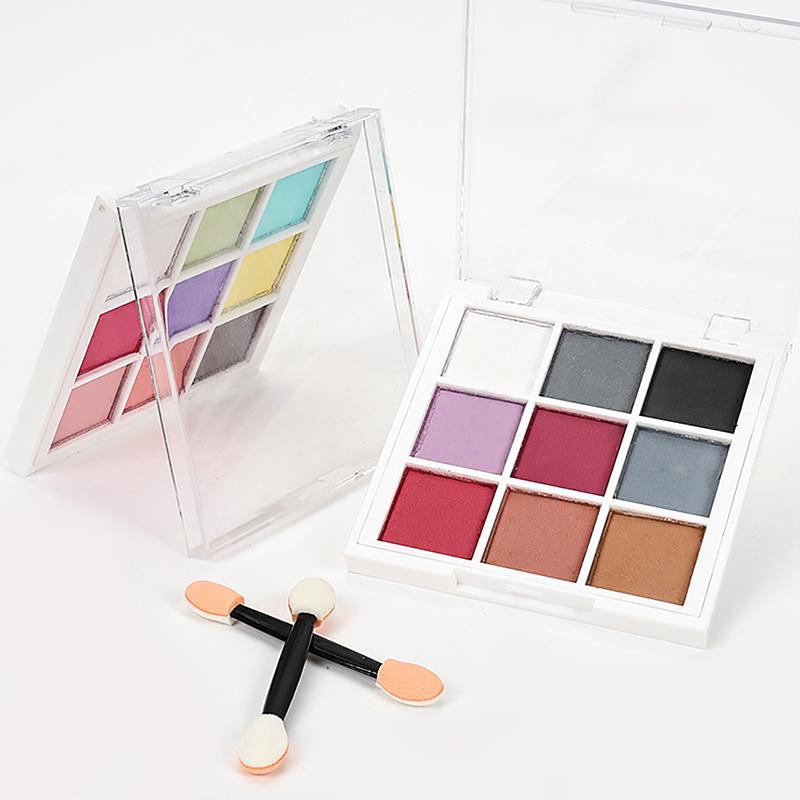 9 colori unghie solide arte gradiente pigmento set per unghie gradiente design luccicante manicure decorazione polvere smalto per unghie manicure fai da te