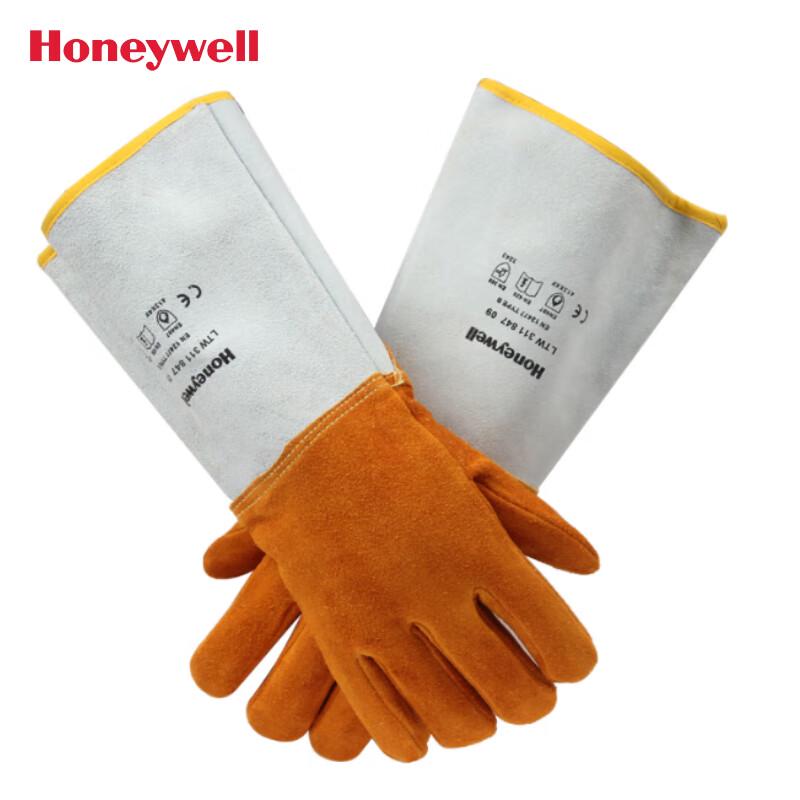 Honeywell Heat-Resistant Leather Welding Gloves 10
