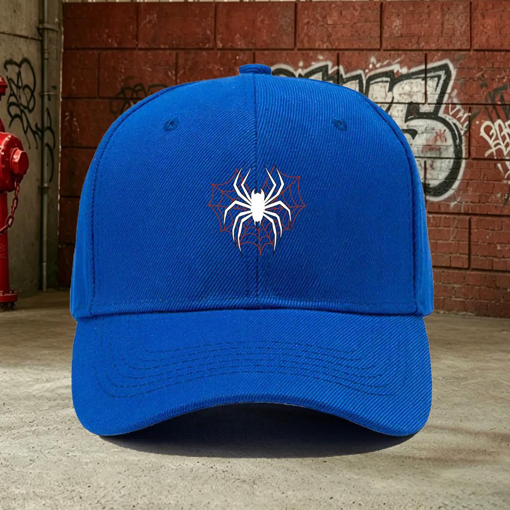 pc Outdoor Casual Adjustable Baseball Cap with Spider Web Spider Design Lightweight Printed Craft WomenS Hat Trendy Cool Sp
