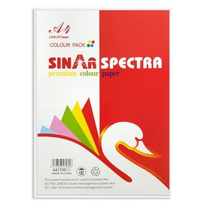 Blumato A4 Farbpapier 6 Yichen 100p, 9 Farben, 1 Stück, koreanisches Spielzeugzubehör