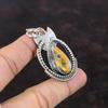 Bumble Bee Jasper Pendant Handmade Boho Style Jewelry 925 Sterling Silver Pendant Genuine Gemstone Jewelry Gift For Friend Beautiful Jewelry