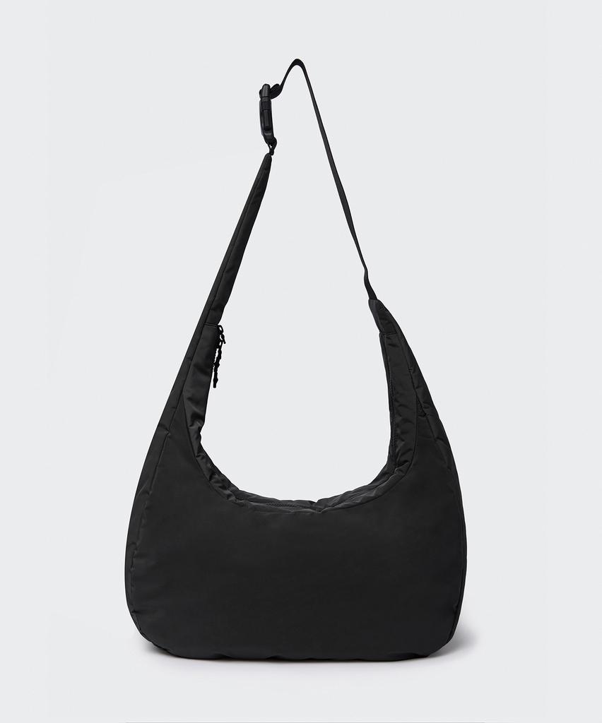 Musinsa Standard Soft Shell Hobo Crossbody Bag [Black]