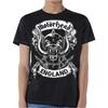 Motorhead Crossed Swords England Crest Licensed TShirt Unisexs
