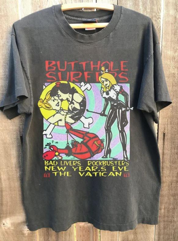 

Butthole Surfers Bad Livers Rockbusters Charcoal Unisex Tshirt S5XL KH17914 Unisex T-Shirt S