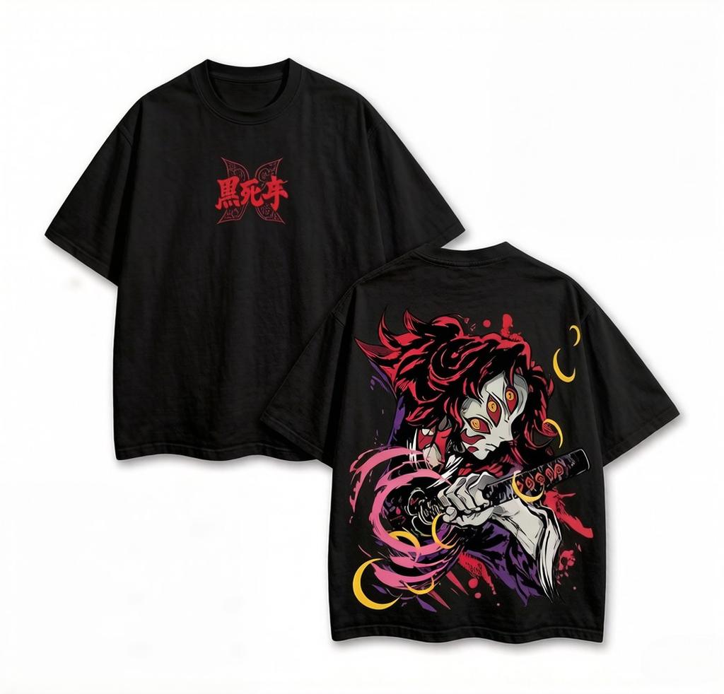Xinjin River ThreeFaced God Mage Comic TShirt Fashionable and Breathable Unisexs and Womens Cotton Soft ShortSleeved TShirt