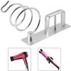 Aluminum Hair Dryer Stand With Anodized Surface Treatment Space-saving Storage Shelf For Straighteners And Curling Irons Holds Up To 5kg