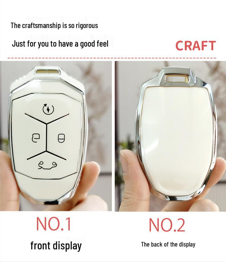 Lynk&Co Key Case for Models 01, 02, and 03 - Premium Shell and Protection Package for New Energy Vehicles