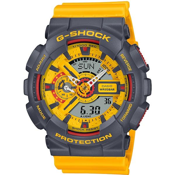 

CASIO GA 110Y 9AJF G SHOCK G Shock модель спортивного цвета