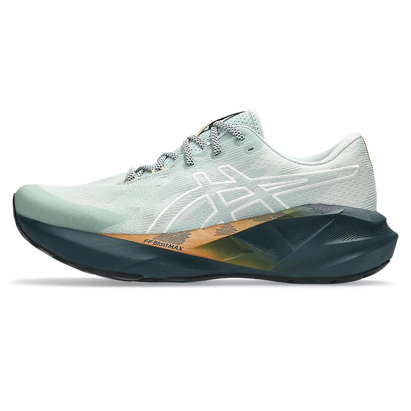 New Asics NOVABLAST 5 Abrasion Resistant Breathable Low Top Running Shoes Men's Brown Green 1011C138-300