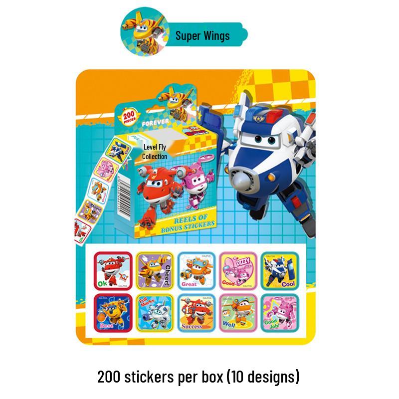 

Paw Patrol, Frozen, My Little Pony, and Peppa Pig Character Reward Stickers for Kids