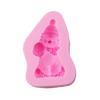 Funny Clown Shaped Silicone Mold Fondant Mould Baking DIY Supplies Nonstick