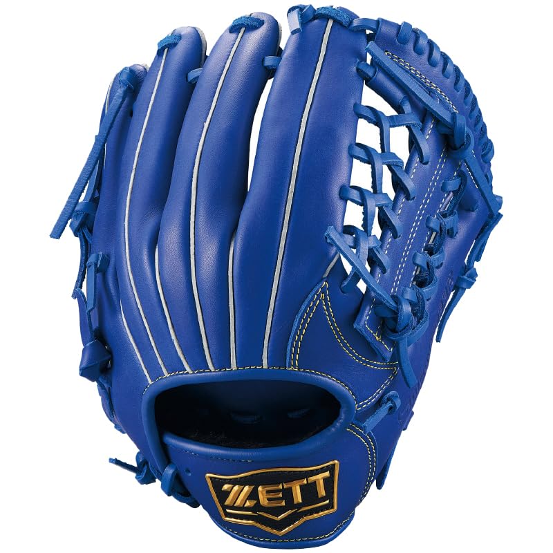 

ZETT Youth Soft Steer Baseball Royal Blue BJGB74540 Glove, All-Around, (2500), Left-Handed Throw,