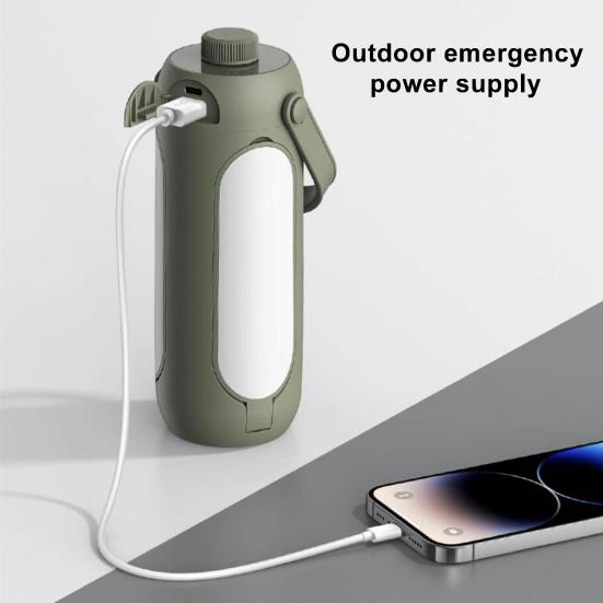 Rechargeable Camping Lantern Wide-Range Beam Super Bright High Lumens Outdoor LED Flashlight Foldable Lantern