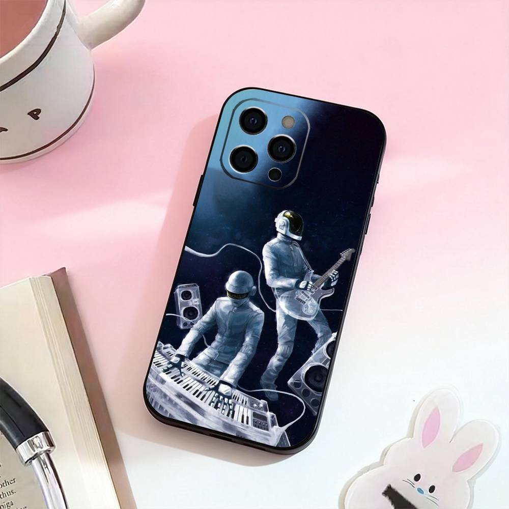 Hot Daft Punk cool Phone Case Silicone Soft For IPhone 17,16,15,14,13,12,11,XS,Plus Pro Max