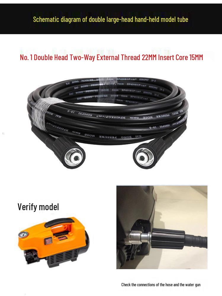 High-Pressure Explosion-Proof Hose for Yili & Morgana Home Car Wash Machines