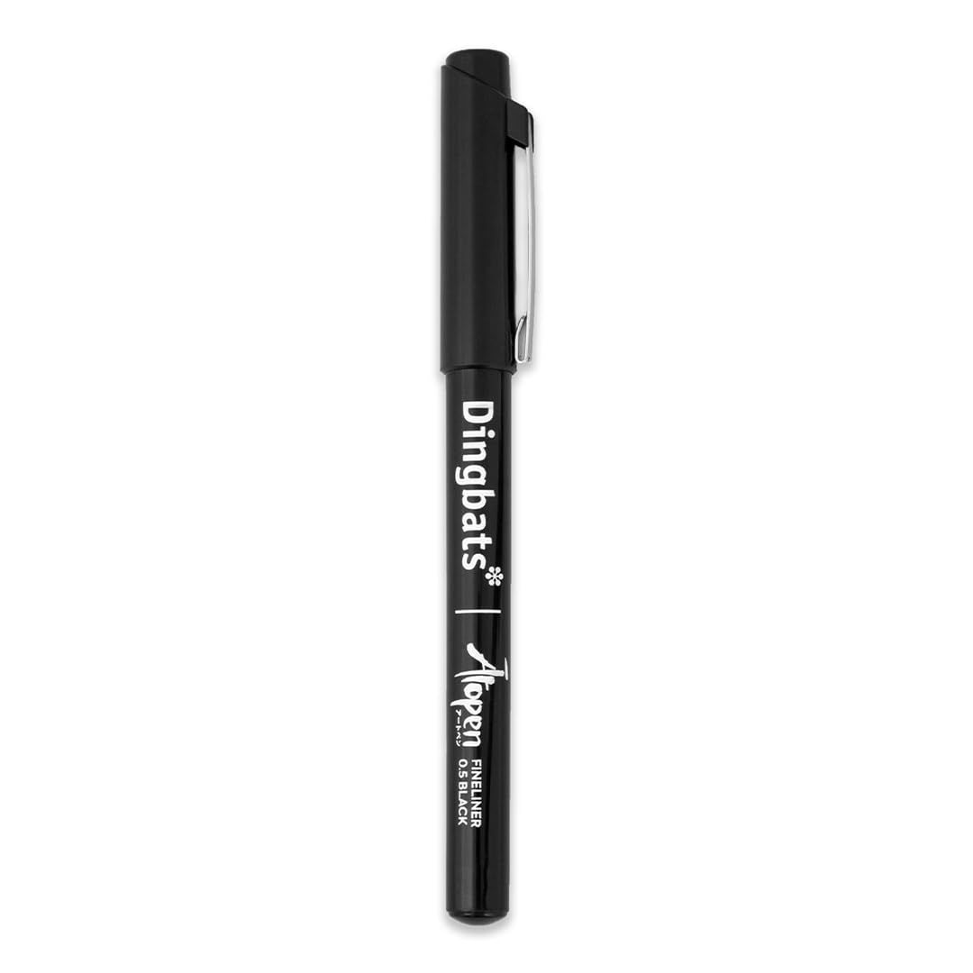 

Dingbats Atopen Fine Tip for Calligraphy and Art Drawing 0.5mm (черный)