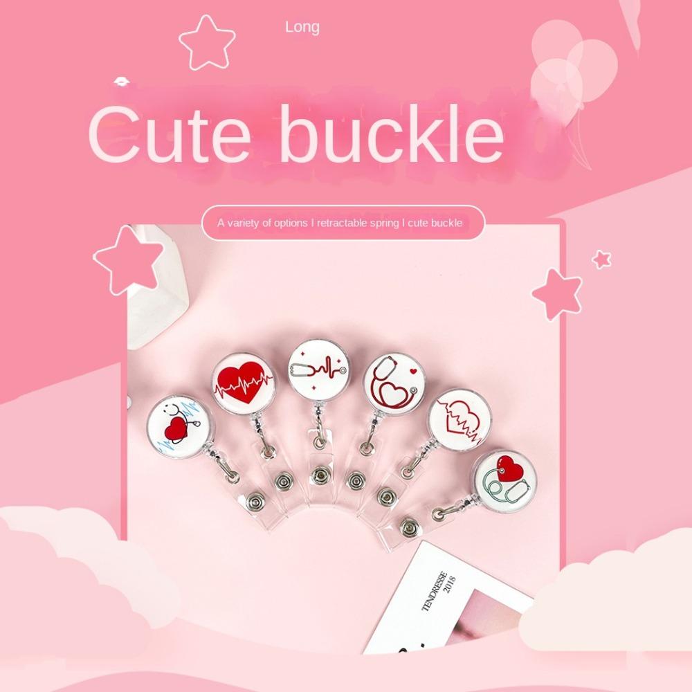 Simplicity Sestra Zatahovací Odznakový Naviják Snadno Vytahovatelná Spona Roztomilý Zatahovací Odznakový Naviják Lékař