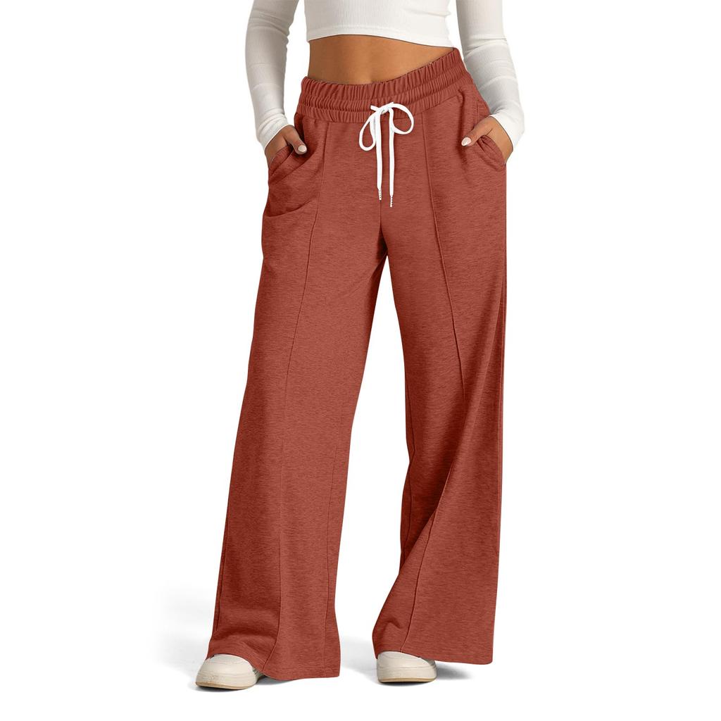 Women's High Waisted Wide Leg Sweatpants Casual Jogger Pants