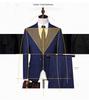 New Men's Slim Fit Korean Style Spring Casual Three-Piece Suit Blazer
