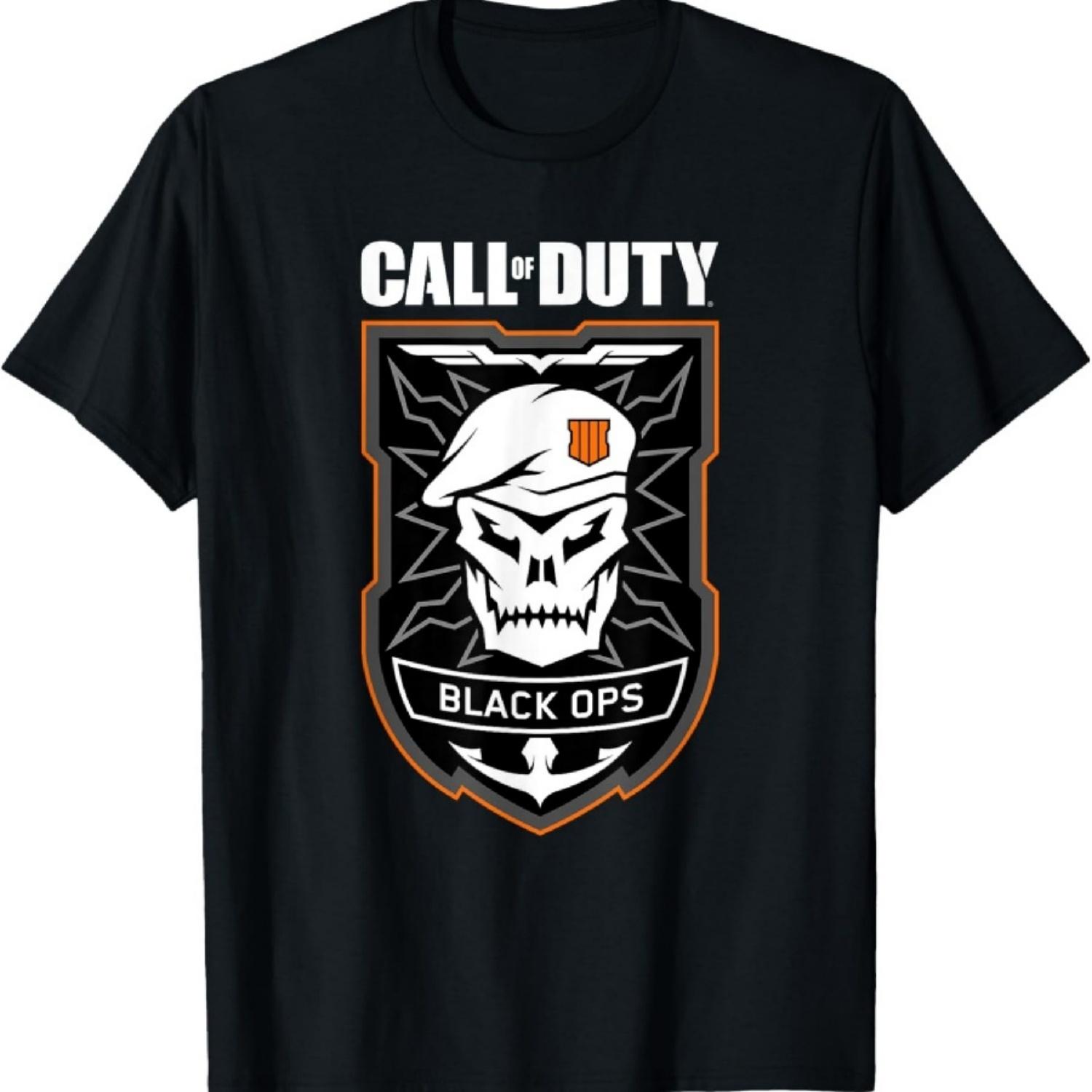 Футболка с значком Black Ops 4 S чёрный