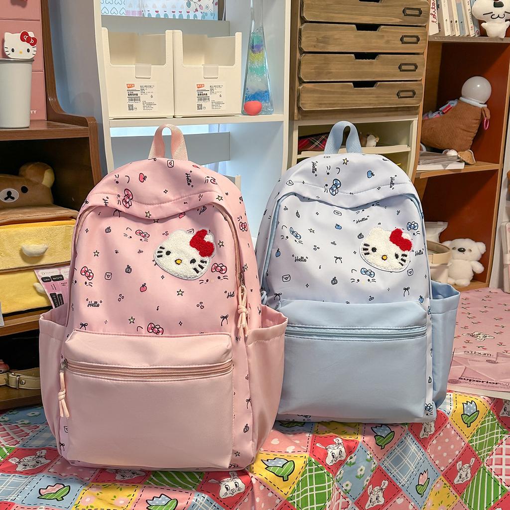 Schoolbag New Japanese Cute Cartoon Backpack Girl Junior High School Primary School Large Capacity Commuting Light Schoolbag Student Backpack