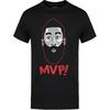 Harden MVP Simple Letter Character Pattern Comfortable Crew Neck Short Sleeve T-Shirt Men T-Shirts Black EB4985