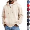 Women's Hooded Zip-Up Cardigan Sweatshirt, Warm Casual Winter Jacket