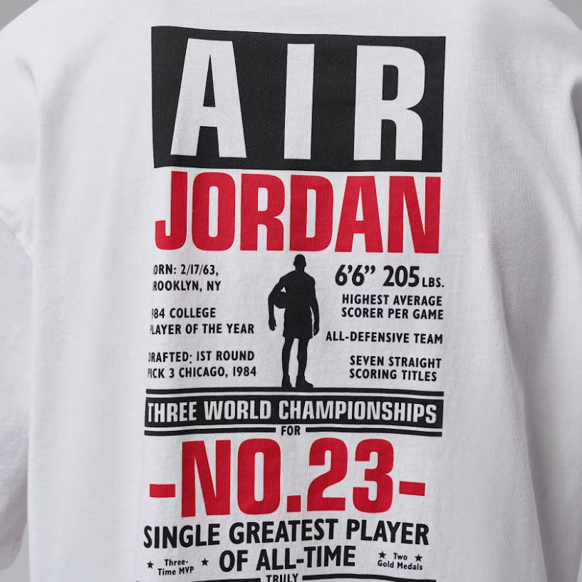 Jordan Flight Cotton Crew Neck Comfortable Short Sleeve T-Shirt Men Tops IF3117100