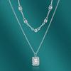 SACE GEMS Classic Luxury Zircon Women Pendant Necklace Jewelry Wedding Promise Party Gift