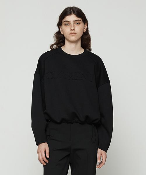 Свитшот с тисненым логотипом из неопрена [Черный] Black/S