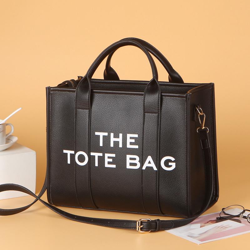 Solid Color PU Leather Women's Tote & Crossbody Shoulder Bag - Large Capacity, Simple & Casual Design