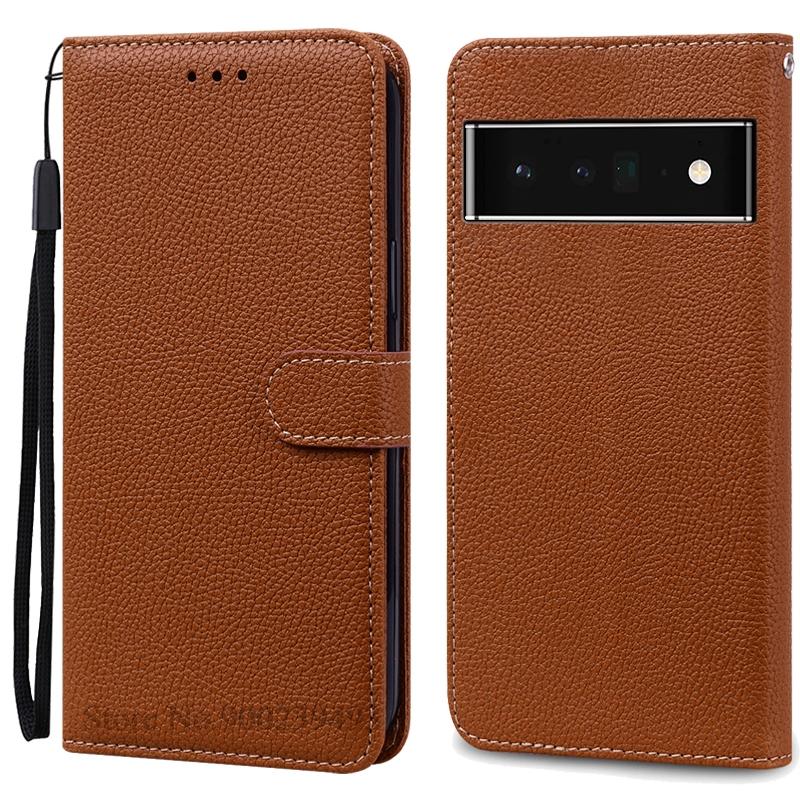 Pouzdro pro Pixel 6/6Pro/6A pro Google Pixel 6 Pro Pouzdro Flip Kožený Kryt peněženky pro Google Pixel 6A Pouzdro Ochranný Knižní Kryt Capa