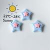 Love Star Double-Layer DIY Resin Accessories: Handmade Cream Style Hairpin & Mobile Case Decor