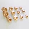 1~10pcs Brass Female Reducing Sleeve 1/8" 1/4" 3/8" 1/2" 3/4" 1" BSP Female Thread Hex Pipe Fitting For Water Fuel Gas 7