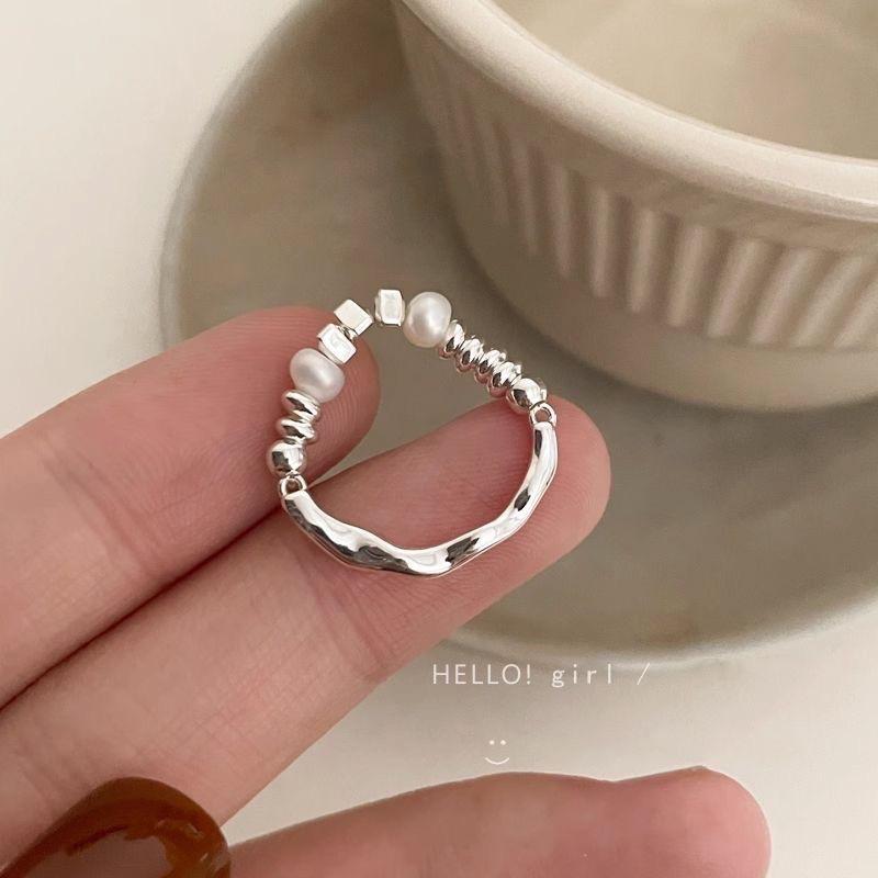 Cute Romantic Purple Four Leaf Zircon Flower Adjustable Rings for Women Gold Color Stainless Steel Jewelry Gift Anillos De Mujer