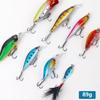 8pcs Mixed Minnow Fishing Lures Wobbler Bionic Crankbait Fishing Bait for Trout Bass Carp Fishing Accessories